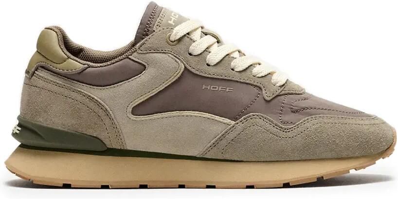 Hoff City sneakers met suède vlakken Beige