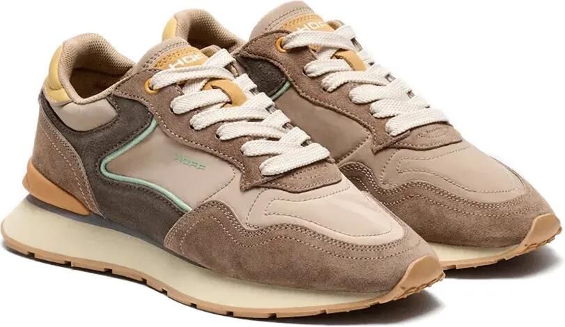 Hoff City sneakers met suède vlakken Beige - Foto 3