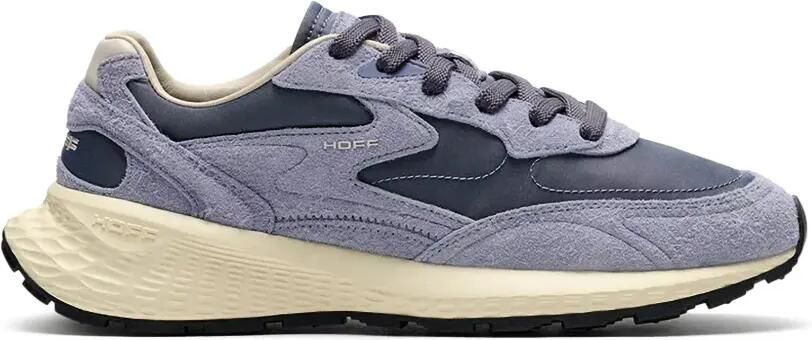 Hoff City sneakers met suède vlakken Blauw
