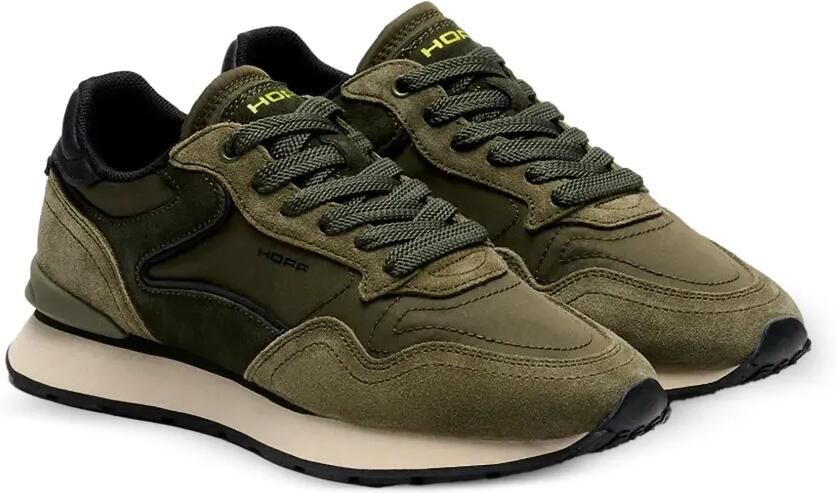 Hoff City sneakers met suède vlakken Groen - Foto 4