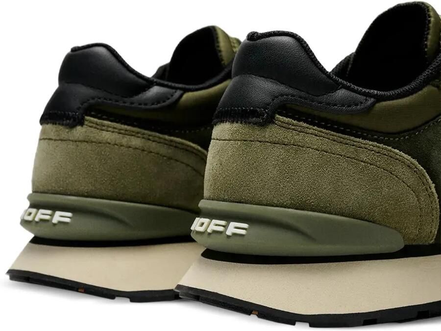 Hoff City sneakers met suède vlakken Groen - Foto 3