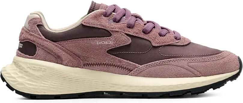 Hoff City sneakers met suède vlakken Paars