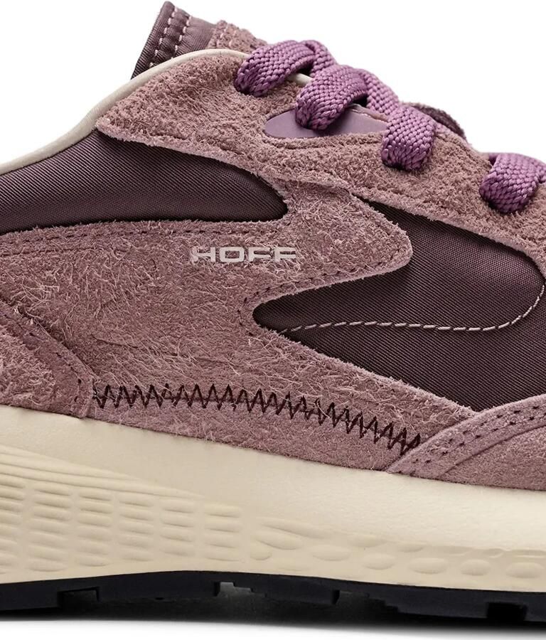 Hoff City sneakers met suède vlakken Paars - Foto 3