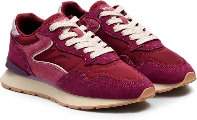 Hoff City sneakers met suède vlakken Rood - Foto 4