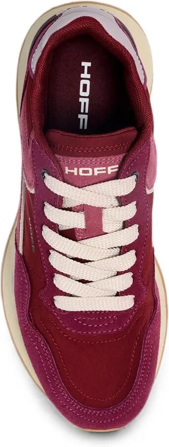 Hoff City sneakers met suède vlakken Rood - Foto 5