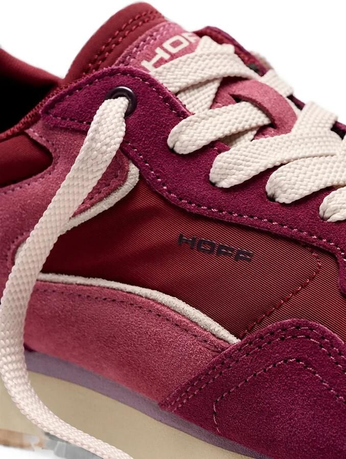 Hoff City sneakers met suède vlakken Rood - Foto 3