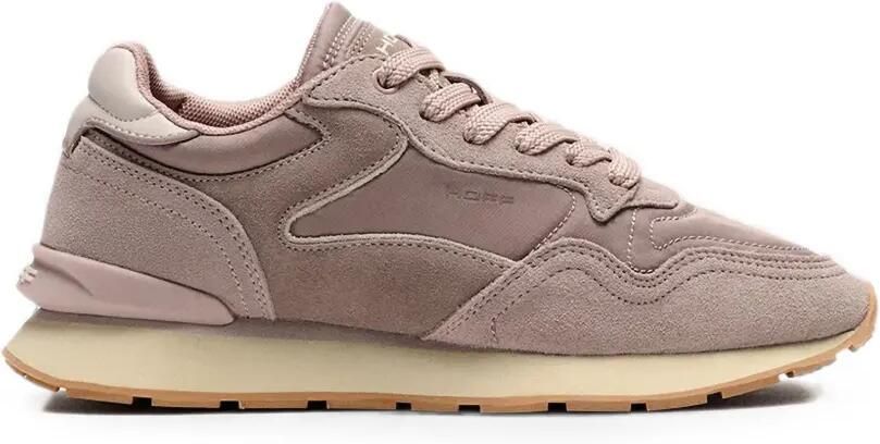 Hoff City sneakers met suède vlakken Roze