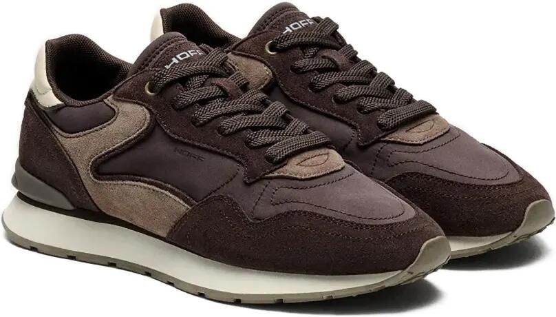 Hoff City sneakers met vlakken Bruin - Foto 4