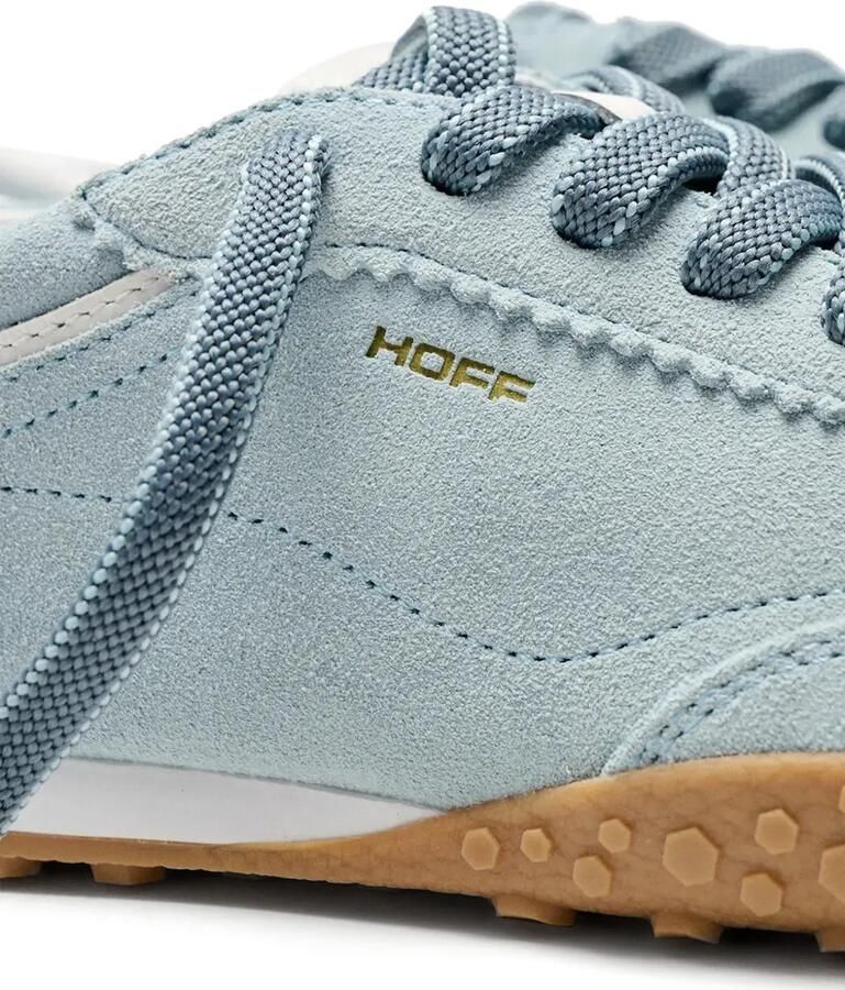 Hoff City suède sneakers met logoprint Blauw - Foto 3