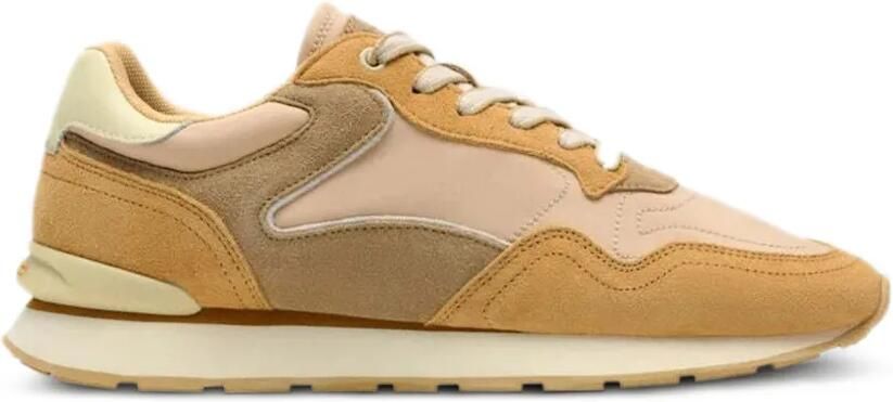 Hoff City suède sneakers met vlakken Beige