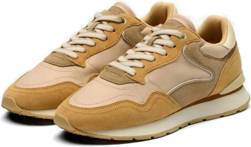 Hoff City suède sneakers met vlakken Beige - Foto 4