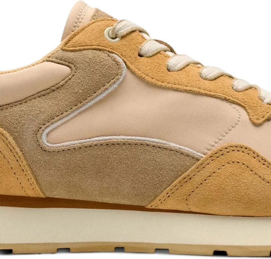 Hoff City suède sneakers met vlakken Beige - Foto 2
