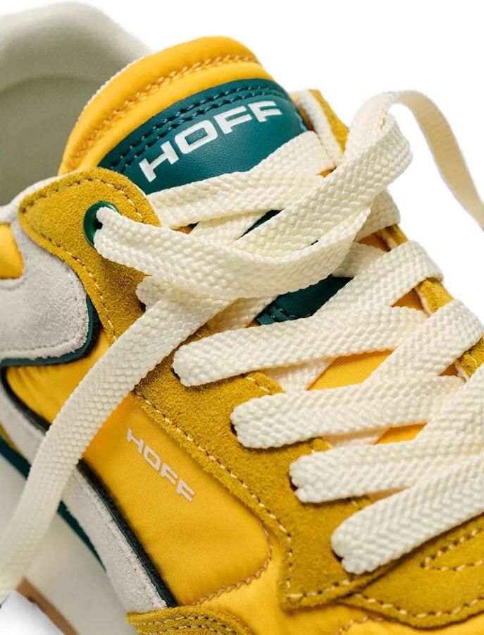 Hoff City suède sneakers met vlakken Geel - Foto 3