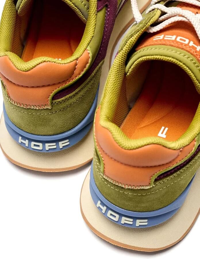 Hoff City suède sneakers met vlakken Groen - Foto 2