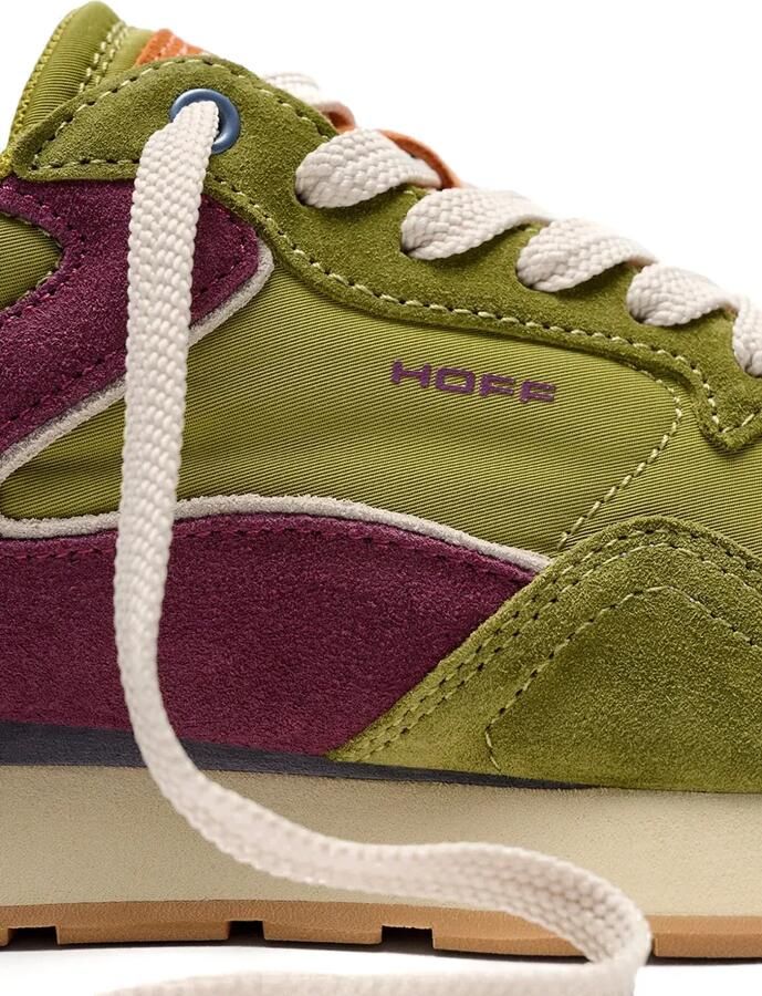 Hoff City suède sneakers met vlakken Groen - Foto 3