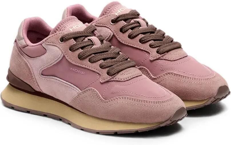 Hoff City suède sneakers met vlakken Roze - Foto 3