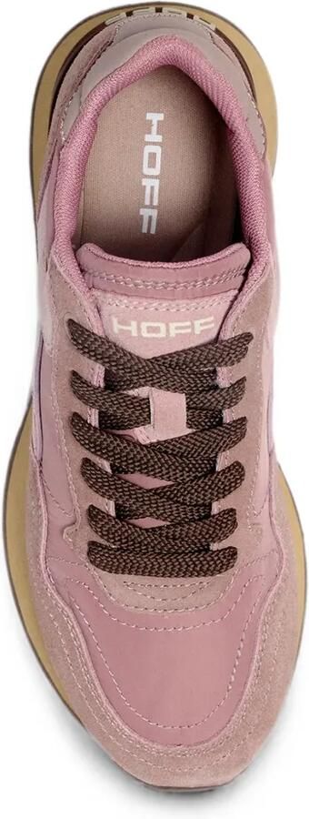 Hoff City suède sneakers met vlakken Roze - Foto 4