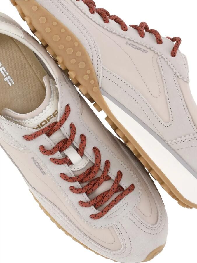 Hoff MKII leren sneakers met vlakken Beige - Foto 2