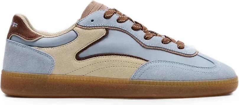 Hoff Park sneakers met suède afwerking en vlakken Blauw