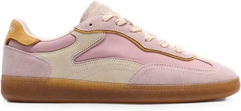 Hoff Park sneakers met suède afwerking en vlakken Roze