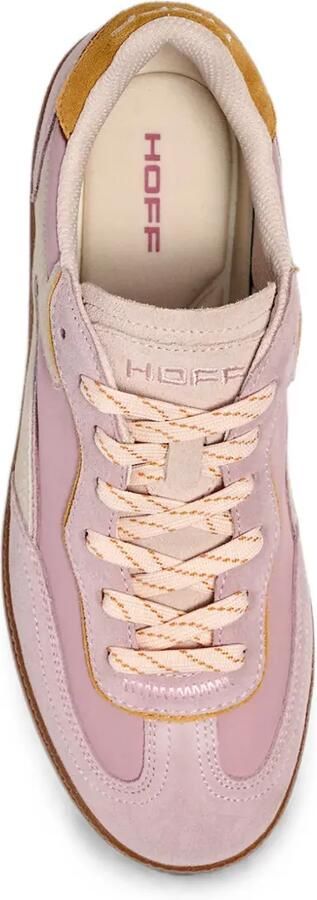 Hoff Park sneakers met suède afwerking en vlakken Roze - Foto 4