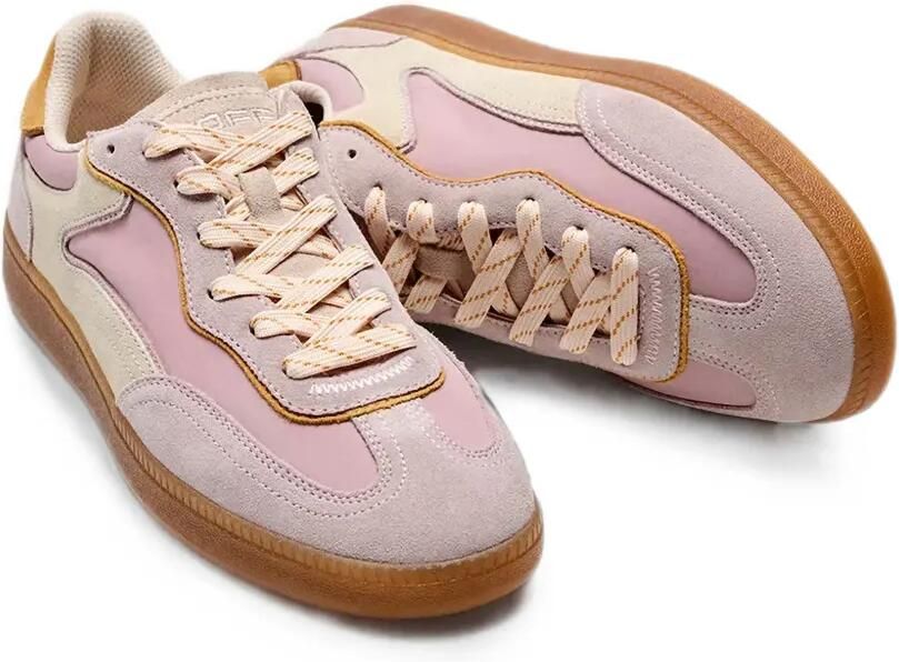 Hoff Park sneakers met suède afwerking en vlakken Roze - Foto 2