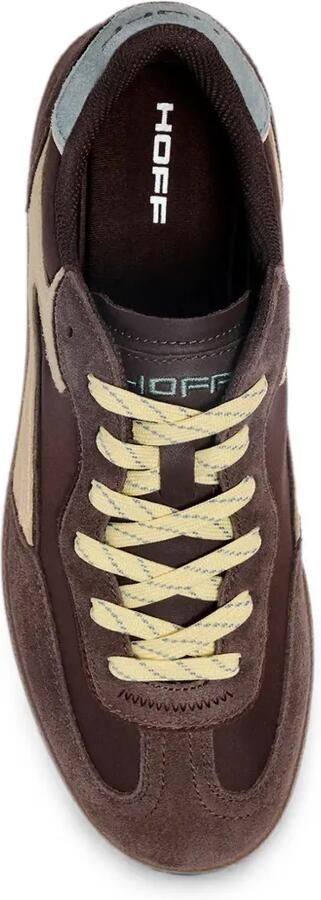 Hoff Park sneakers met suède vlakken Bruin - Foto 4