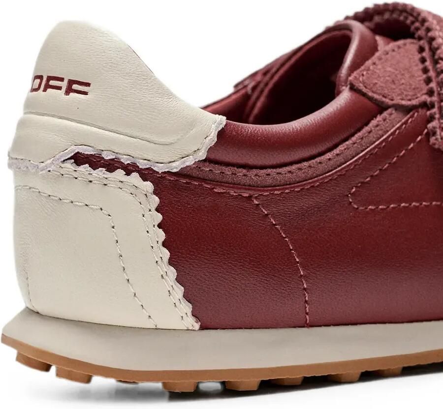 Hoff Sneakers met suède afwerking en klittenband Rood - Foto 2