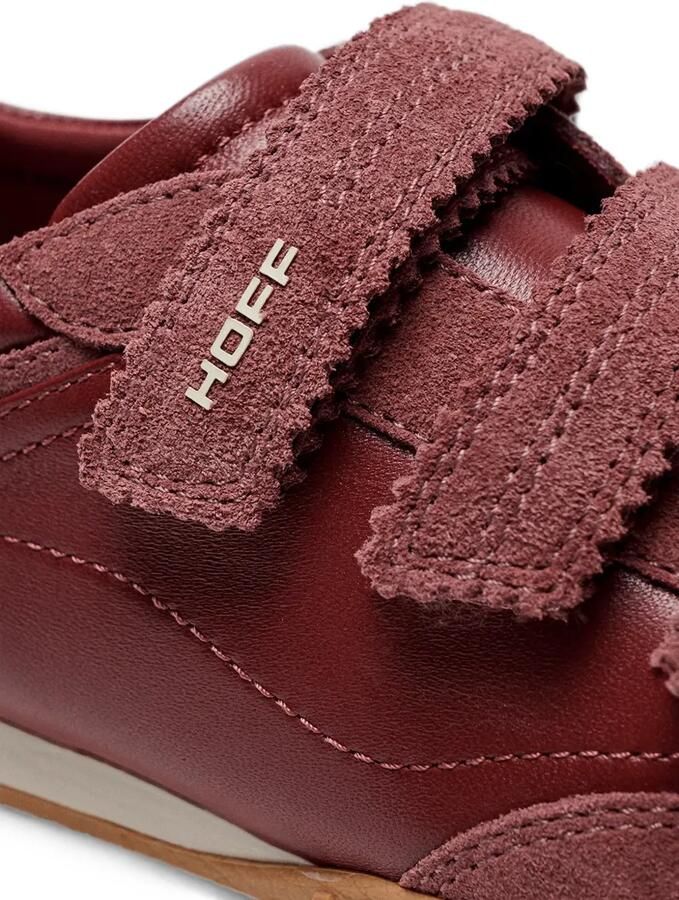 Hoff Sneakers met suède afwerking en klittenband Rood - Foto 3