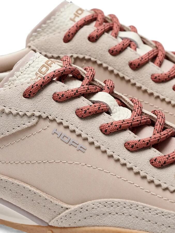 Hoff Sneakers met suède vlakken Beige - Foto 2