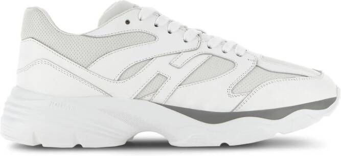 Hogan Allac leren sneakers Beige