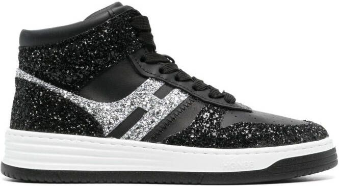 Hogan Basket high-top sneakers Zwart