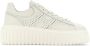 Hogan H-Stripes leren sneakers met logo Wit - Thumbnail 1