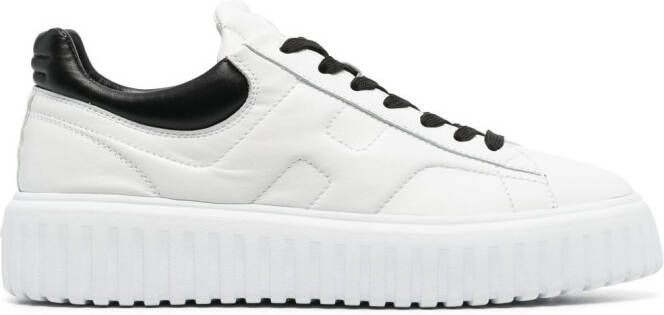 Hogan H-Stripes low-top sneakers Wit