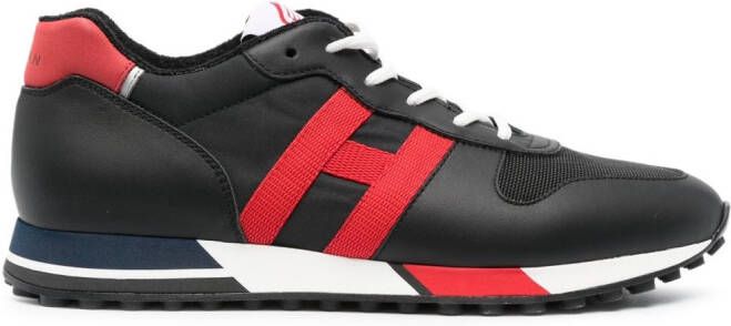 Hogan H383 low-top sneakers Zwart