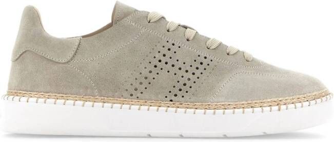 Hogan H420 suède sneakers Beige