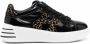 Hogan H483 sneakers met luipaardprint Zwart - Thumbnail 1
