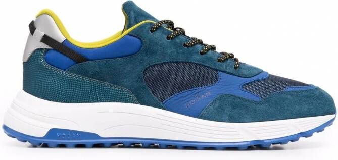 Hogan H563 sneakers met vlakken Blauw