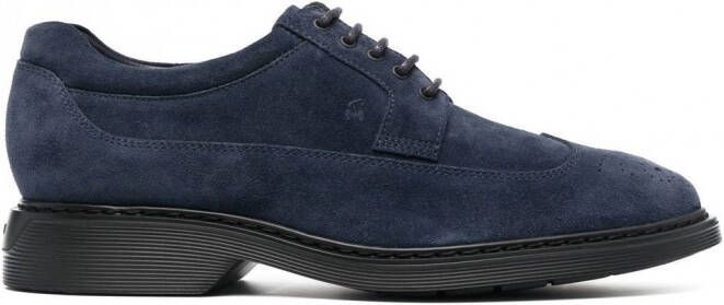 Hogan H576 veterschoenen Blauw