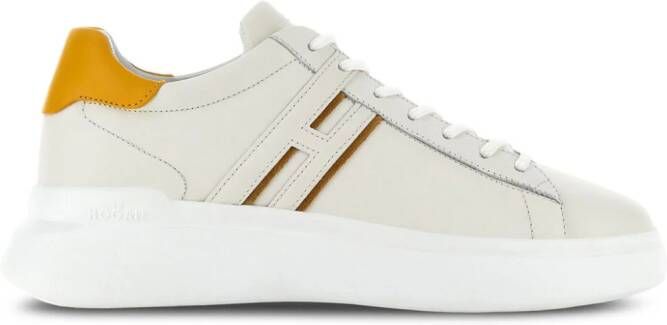 Hogan H580 leren sneakers Beige