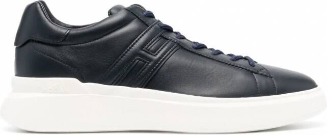 Hogan H580 leren sneakers Blauw