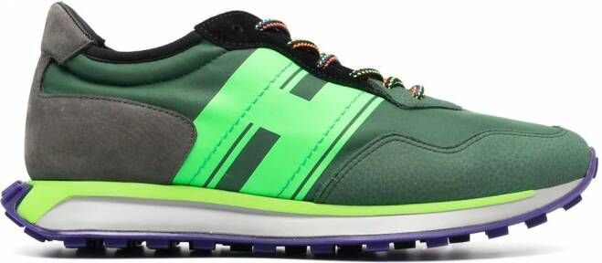 Hogan H601 low-top sneakers Groen