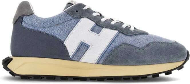 Hogan H601 suède sneakers Blauw