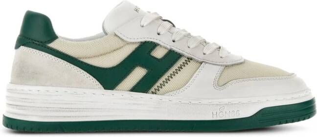 Hogan H630 sneakers met logopatch Wit