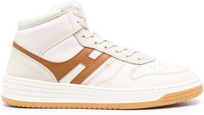 Hogan High-top sneakers Beige