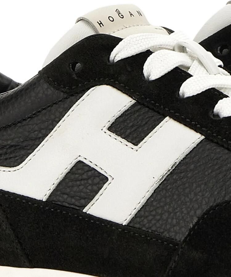 Hogan Athletic sneakers met logopatch Zwart - Foto 2