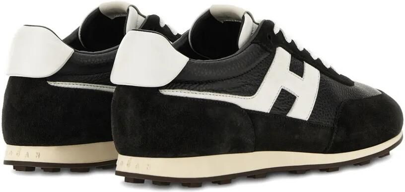 Hogan Athletic sneakers met logopatch Zwart - Foto 4