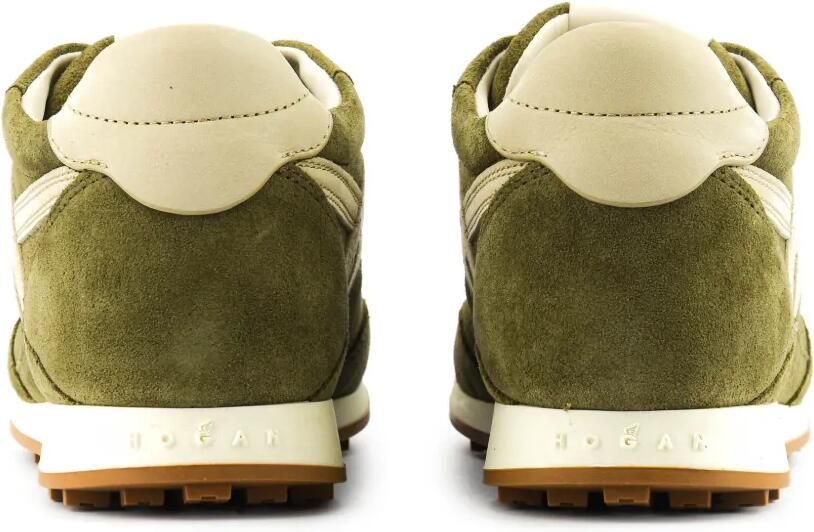 Hogan Athletic suède sneakers Groen - Foto 3