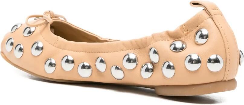 Hogan Ballerina's met studs Beige - Foto 4