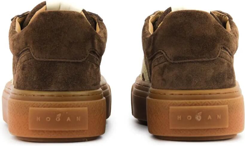 Hogan Bruine Crosswind sneakers - Foto 3